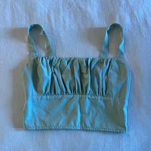 Mint Green Crop Top
